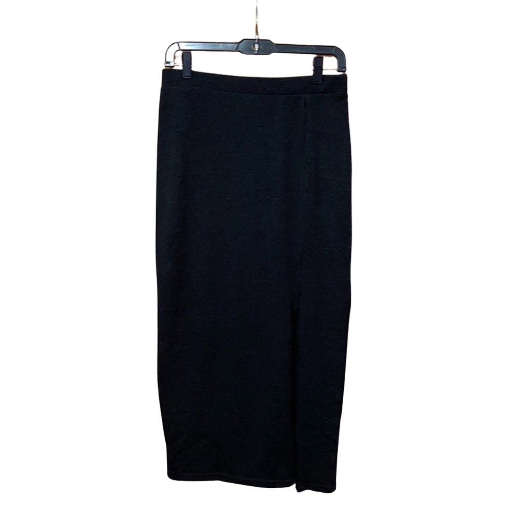 Revamped Side Slit Skirt - Black - Size L